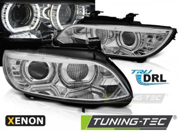 Xenon Scheinwerfer DRL LED Tagfahrlicht für BMW E92 E93 mit AFS Bj. 05-10 Chrom