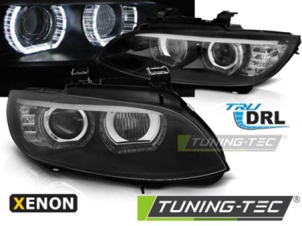 Xenon Scheinwerfer DRL LED Tagfahrlicht für BMW E92 E93 mit AFS 05-10 Schwarz
