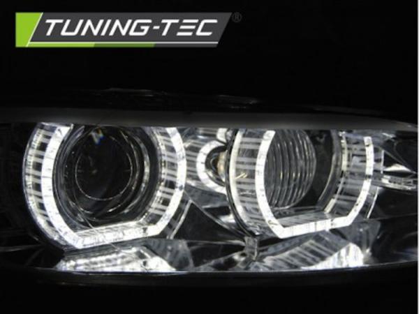 Xenon Scheinwerfer DRL LED Tagfahrlicht für BMW E92 E93 ohne AFS Bj. 05-10 Chrom