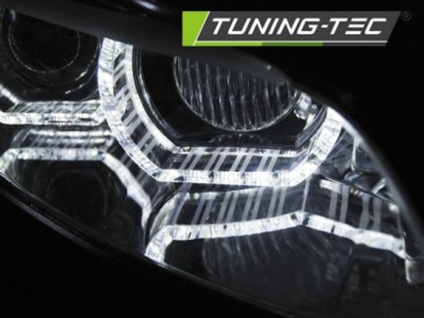 Xenon Scheinwerfer DRL LED Tagfahrlicht für BMW E92 E93 ohne AFS Bj. 05-10 Chrom