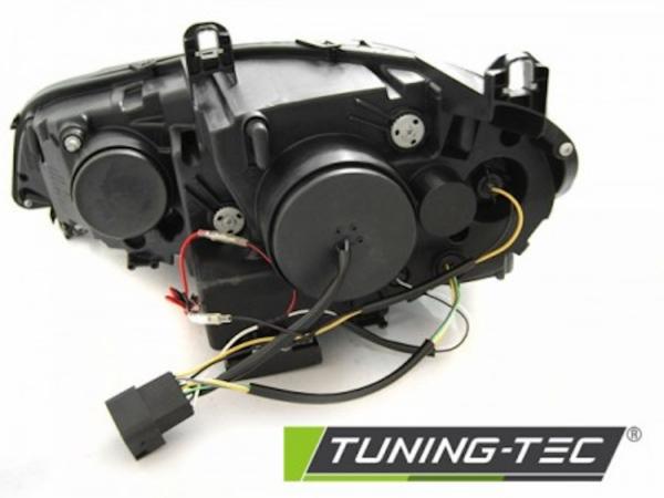 Xenon Scheinwerfer DRL LED Tagfahrlicht für BMW X5 E70 Bj. 07-10 Schwarz