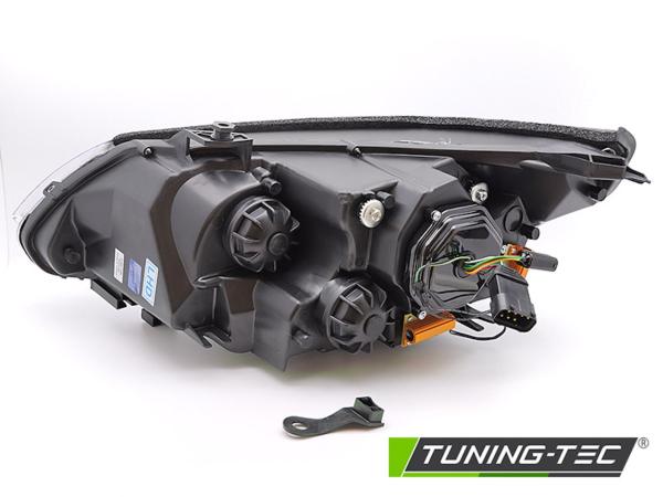 3D LED Angel Eyes Scheinwerfer für BMW 5er E60 / E61 03-07 schwarz LED Blinker