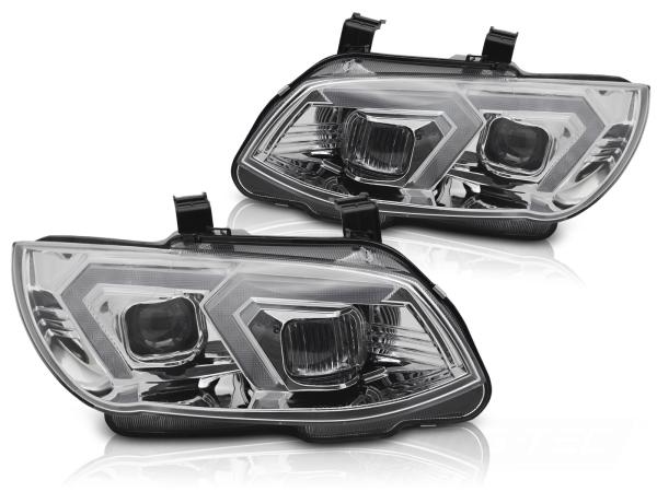 Xenon LED Tagfahrlicht Scheinwerferset für BMW 3er Coupe/Cabrio E92/E93 LCI 10-13 chrom