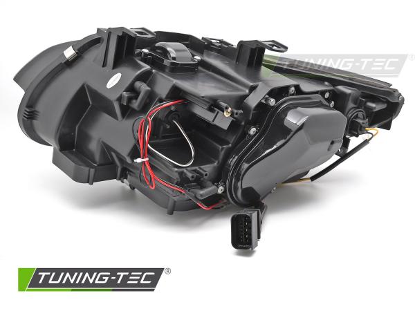 3D Xenon LED Tagfahrlicht Angel Eyes Scheinwerfer für BMW 3er Coupe/Cabrio E92/E93 06-10 chrom