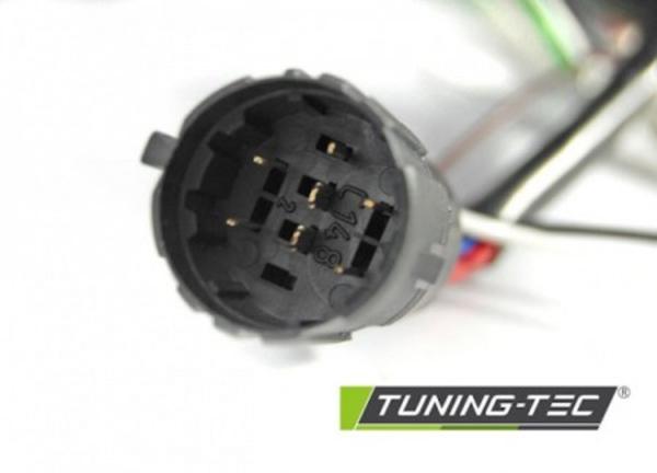 Scheinwerfer DRL LED Tagfahrlicht für Fiat Punto Evo Bj. 09-12 Schwarz