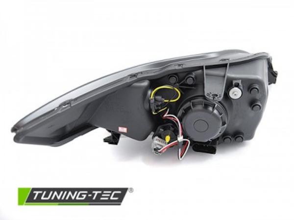 Scheinwerfer LED Tagfahrlicht Optik für Ford Mondeo MK4 Bj. 07-10 Chrom