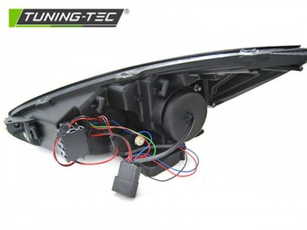 Scheinwerfer DRL LED Tagfahrlicht für Ford Focus 3 15-18 Chrom mit dynamische Blinker