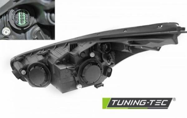 Scheinwerfer LED Tagfahrlicht Optik für Kia Ceed II Bj. 12-18 Schwarz