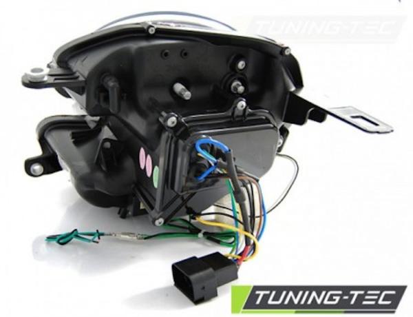 Scheinwerfer LED Tagfahrlicht Optik für Mini One Cooper Bj. 06-14 Chrom LTI