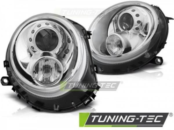 Scheinwerfer Klarglas für Mini One Cooper Bj. 06-14 Chrom