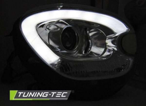Xenon Scheinwerfer LED Tagfahrlicht Optik für Mini R60 R61 B10-14 Chrom LTI