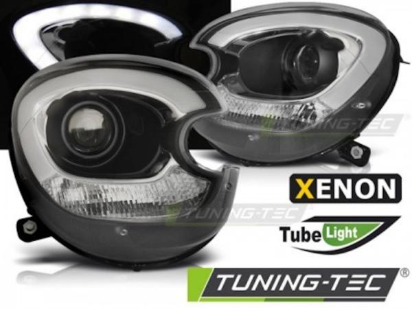 Xenon Scheinwerfer LED Tagfahrlicht Optik für Mini R60 R61 10-14 Schwarz LTI