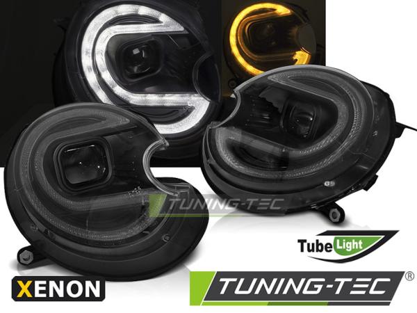 Xenon Scheinwerfer LED Tagfahrlicht Optik für Mini One Cooper  06-14 Schwarz LTI