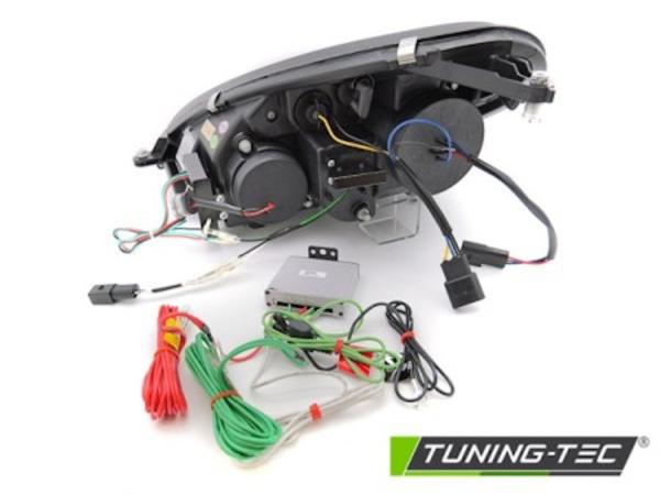 Xenon Scheinwerfer DRL LED Tagfahrlicht für Mercedes SLK R171 Bj. 04-11 Schwarz