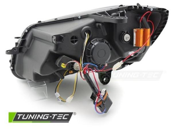 Scheinwerfer DRL LED Tagfahrlicht für Mercedes C-Klasse W205 Bj. 14-18 Schwarz