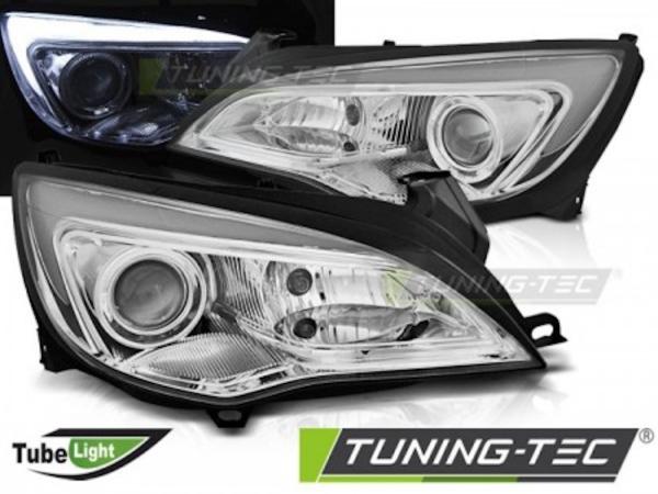 Scheinwerfer DRL LED Tagfahrlicht für Opel Astra J Bj. 09-15 Chrom LTI
