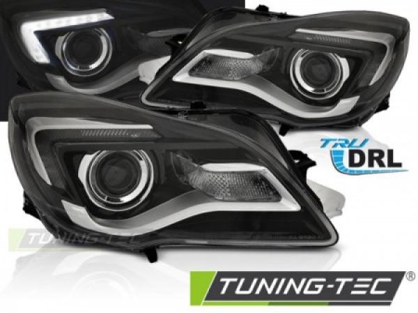 Scheinwerfer DRL LED Tagfahrlicht für Opel Insignia Bj. 13-17 Schwarz