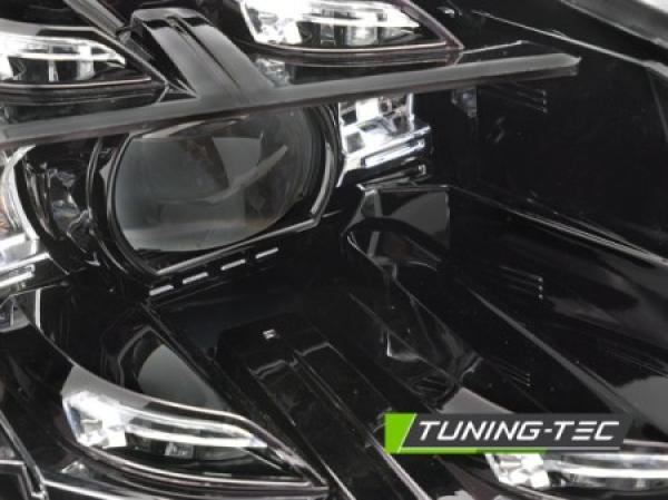 Voll LED Tagfahrlicht Scheinwerfer für Porsche Cayenne 92A 10-15 schwarz