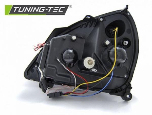 Scheinwerfer CCFL Angel Eyes für Renault Clio 2 Bj. 01-05 Chrom