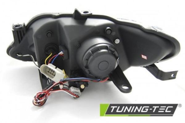 Scheinwerfer LED Tagfahrlicht Optik für Seat Ibiza 6J 08-12 Schwarz LED Blinker