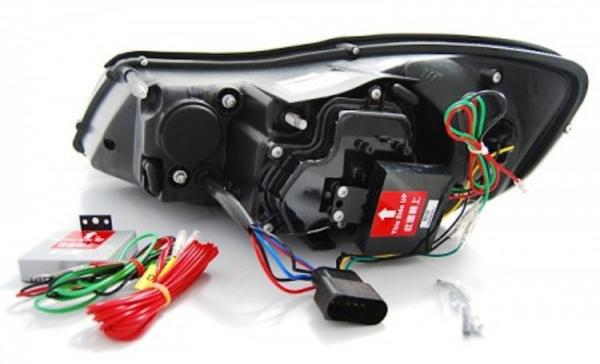 Scheinwerfer DRL LED Tagfahrlicht für Skoda Octavia 2 (1Z Facelift) 09-12 Chrom