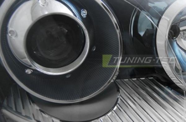 Design Scheinwerfer für VW Golf 5 03-09 schwarz