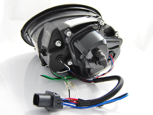 LED Tagfahrlicht Design Scheinwerfer für VW New Beetle 98-05 schwarz