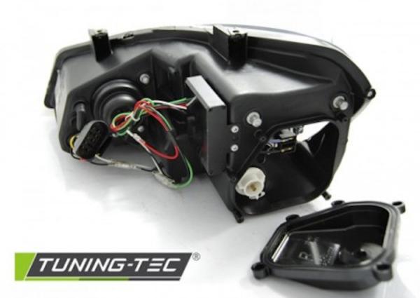 Scheinwerfer DRL LED Tagfahrlicht für VW Polo 6R 6C Bj. 09-17 Schwarz