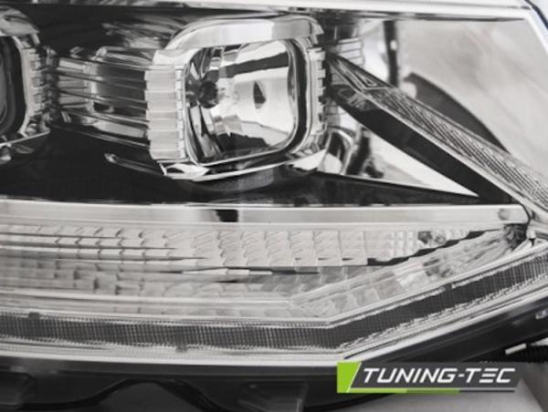 Scheinwerfer DRL LED Tagfahrlicht für VW T6 Bj. 15-19 Chrom