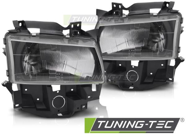 Scheinwerfer für VW T4 Bus 96-03 Caravelle / Multivan Schwarz