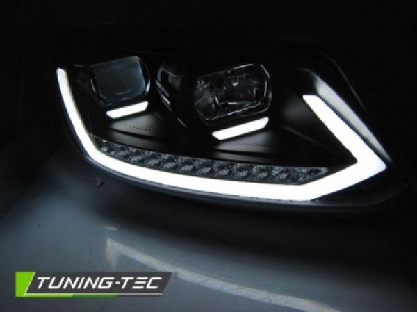 Scheinwerfer DRL LED Tagfahrlicht für VW Touran 1T3 / Caddy 3 Bj. 10-15 Schwarz