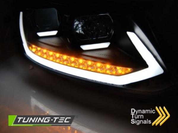 Scheinwerfer DRL LED Tagfahrlicht für VW Touran 1T3 / Caddy 3 Bj. 10-15 Schwarz