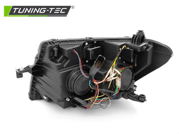 LED Scheinwerfer Schwarz passend für VW Crafter II ab 2017 DRL Blinker