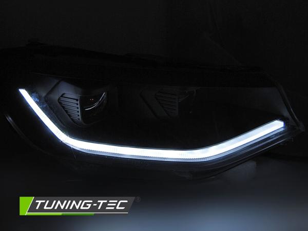 Voll LED Scheinwerfer Tagfahrlicht für VW Caddy V 5 Bj. 2020- Black dynamische Blinker