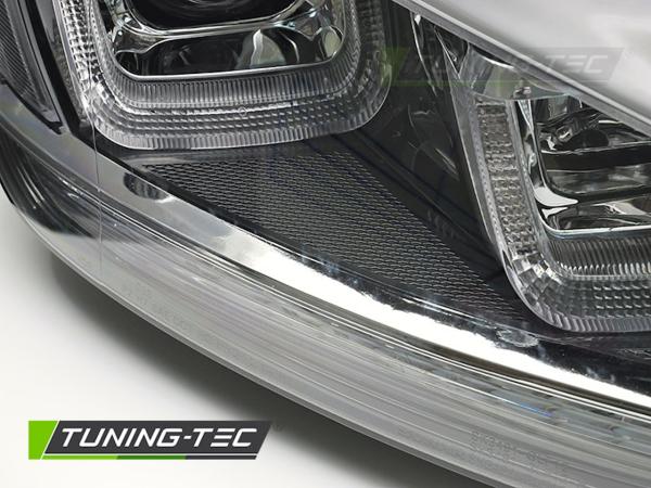 Scheinwerfer DRL LED Tagfahrlicht für Golf 7 Bj. 12-16 Schwarz Chrom dynamische Blinker