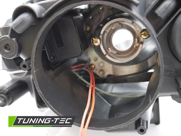 Scheinwerfer Klarglas für VW Passat 3C B6 Bj. 05-10 Schwarz