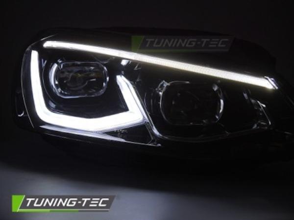 VOLL LED Scheinwerfer Set für VW Golf 7 12-17 schwarz mit dyn. Blinker