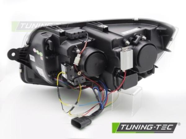 Voll LED Scheinwerfer Tagfahrlicht für VW T6 Bj. 15-19 Chrom mit dynamischem LED Blinker