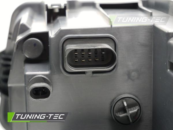 Voll LED Tagfahrlicht Scheinwerfer Set für VW T6.1 20-24 schwarz mit dynamischen LED Blinker