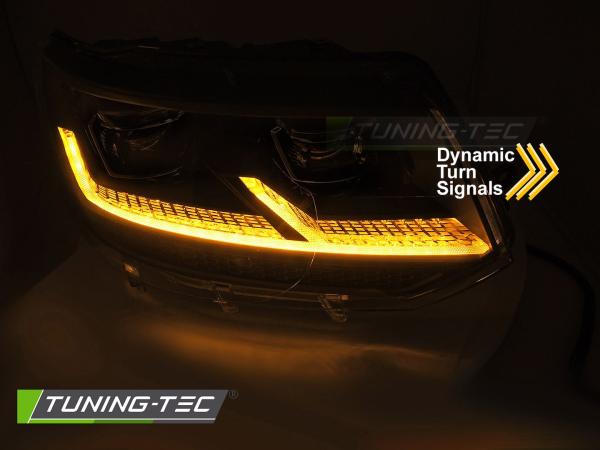 LED Tagfahrlicht Scheinwerfer passend für VW T5 GP 2010–2015 mit DRL
