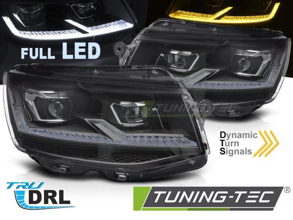 LED DRL Frontscheinwerfer passend für VW T6 mit dynamischem Blinker