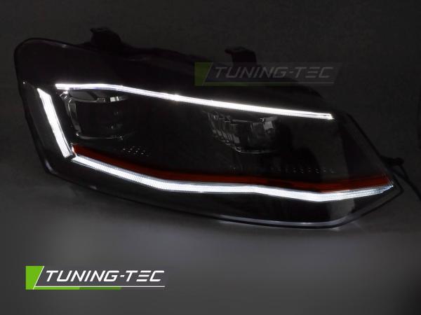 LED Upgrade Scheinwerfer passend für VW Polo 6R 6C mit dynamischem Blinker