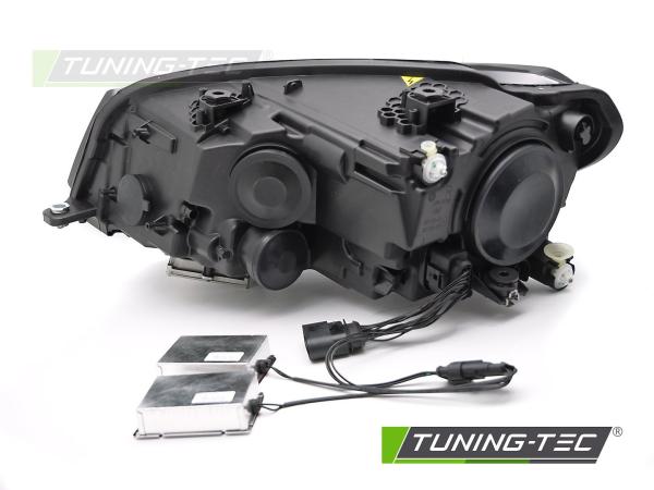 LED Tagfahrlicht Scheinwerfer passend für VW Caddy 2015-2020 Schwarz