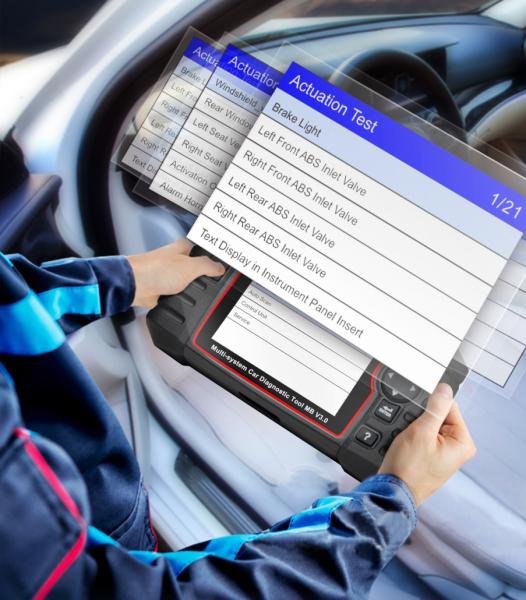OBD2 DIAGNOSEGERÄT SCANNER iCARSOFT MB V3.0 für Mercedes / Smart