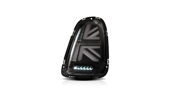 Voll LED Rückleuchten für Mini Cooper R56 R57 R58 R59 2007-2013 Klar schwarz