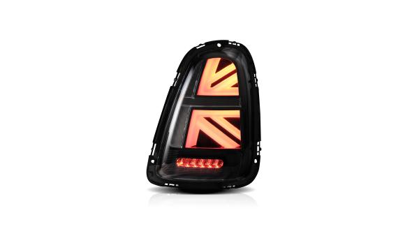 Voll LED Rückleuchten für Mini Cooper R56 R57 R58 R59 2007-2013 Klar schwarz