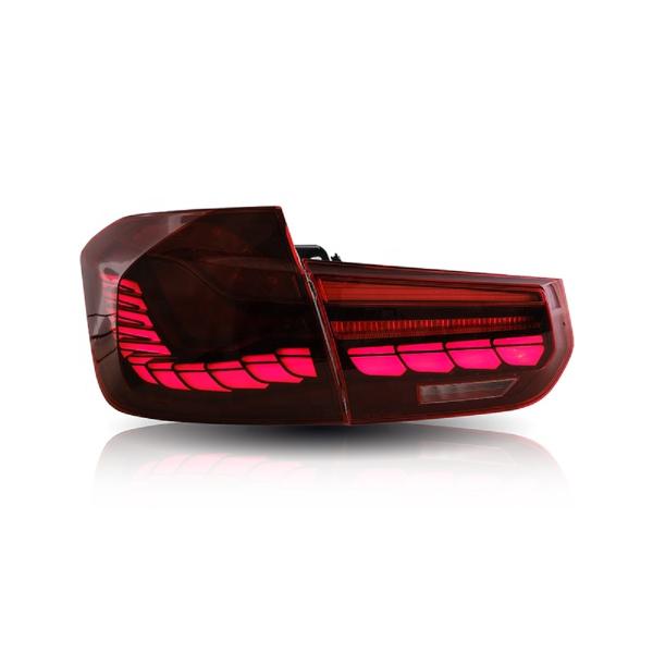 Voll LED Rückleuchten für BMW 3er F30 F35 F80 2011 - 2019 Rot in OLED Technik