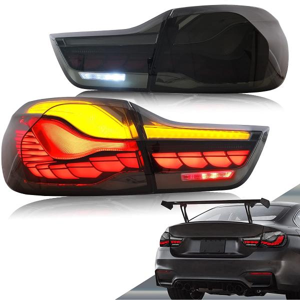 Voll LED Rückleuchten für BMW F32 F33 F36 F82 Bj. 2013-2021 smoke OLED Technik