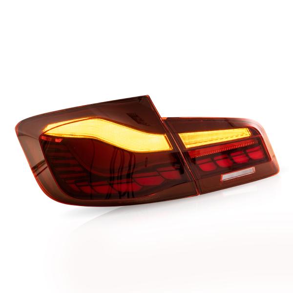 Voll LED Rückleuchten für BMW F10 Limousine 2010-2016 Rot in OLED Technik