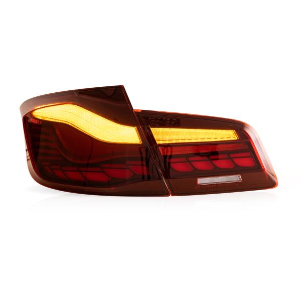 Voll LED Rückleuchten für BMW F10 Limousine 2010-2016 Rot in OLED Technik
